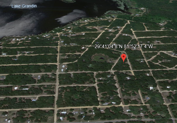 putnam county, Florida for sale vacant lot utilities and power supply along the road